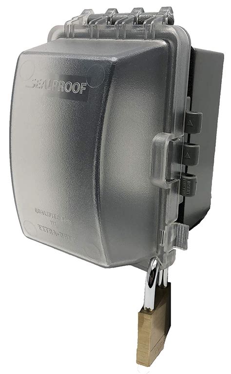 outdoor wall electrical box|lockable outside electrical outlet boxes.